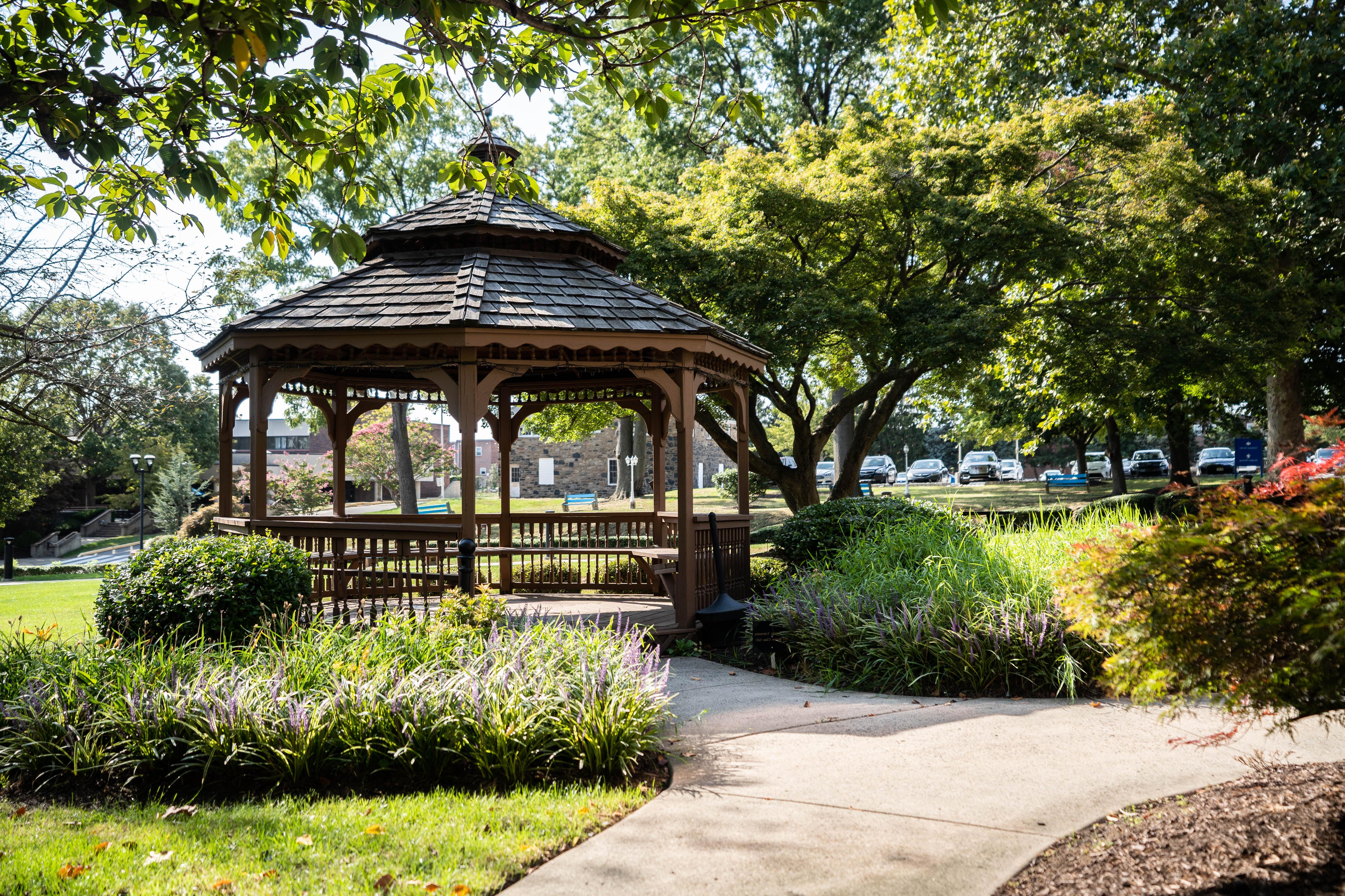 Gazebo on campus